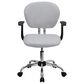 Flash Furniture Contemporary Swivel Task Chair in White, , large