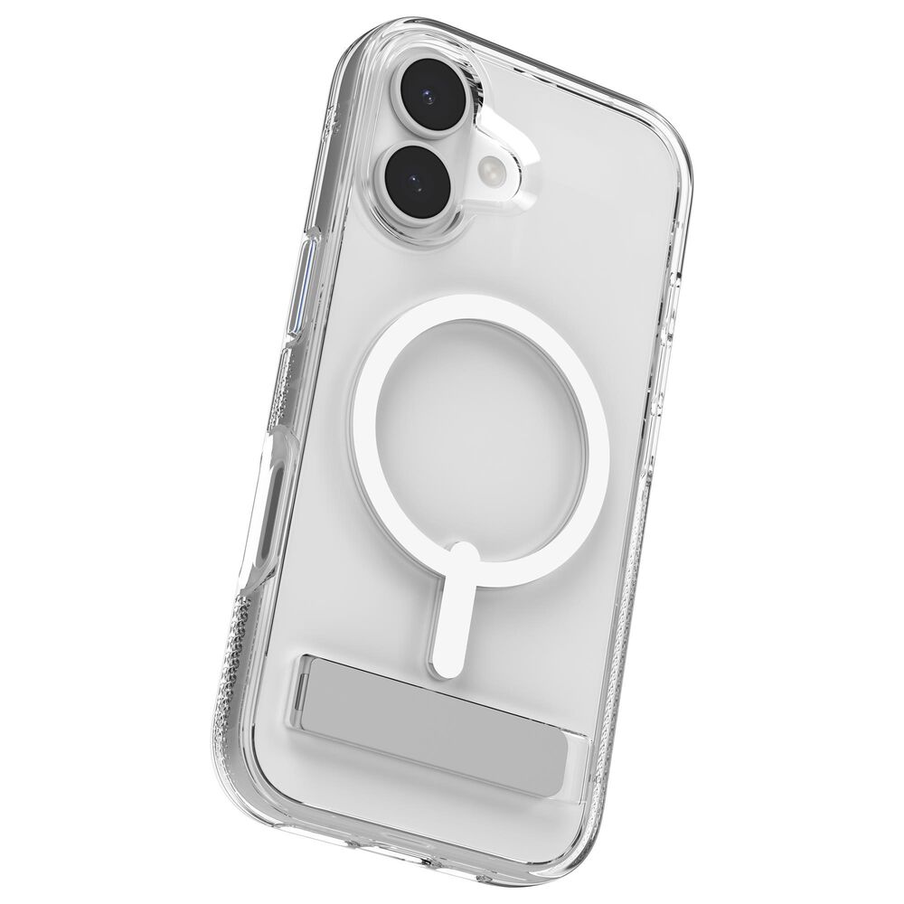 Zagg Crystal Palace Snap Case with Kickstand for Apple iPhone 17 in Clear, , large