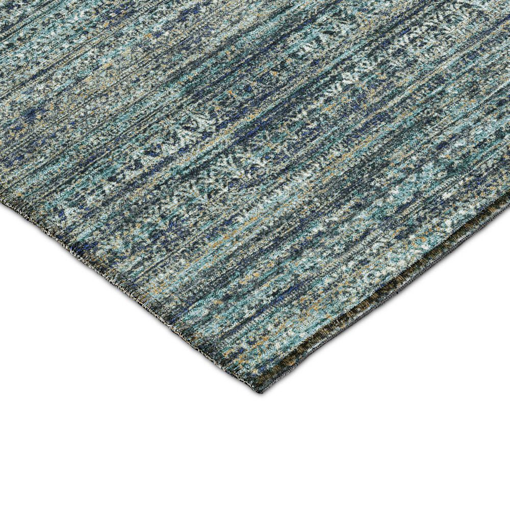 Dalyn Rug Company Solace SL3 2&#39;3&quot; x 7&#39;6&quot; Teal Runner, , large