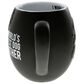 Pavilion World"s Best Dog Father 20 Oz Embossed Mug in Black and White, , large