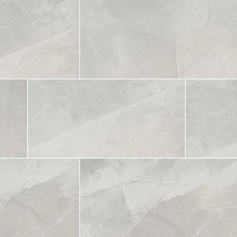 MS International Sande Ivory 12" x 24" Polished Porcelain Tile, , large