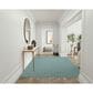 Nourison Twist Reversible 8" x 10" Aqua Indoor/Outdoor Area Rug, , large