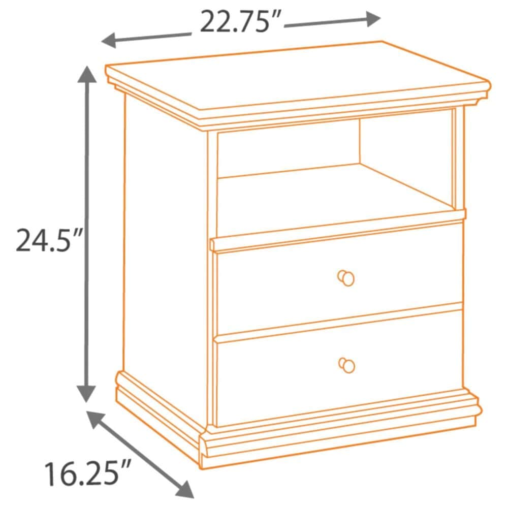 Ashley Maribel 1 Drawer Nightstand in Black, , large