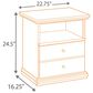 Ashley Maribel 1 Drawer Nightstand in Black, , large