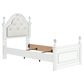 Ashley Kozlani 4-Piece Twin Panel Bedroom Set in Matte White, , large
