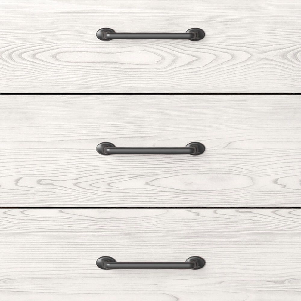 Ashley Gerridan 4 Piece Full Bedroom Set in White and Gray, , large