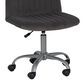 Linden Boulevard Savon Desk Chair in Grey, , large