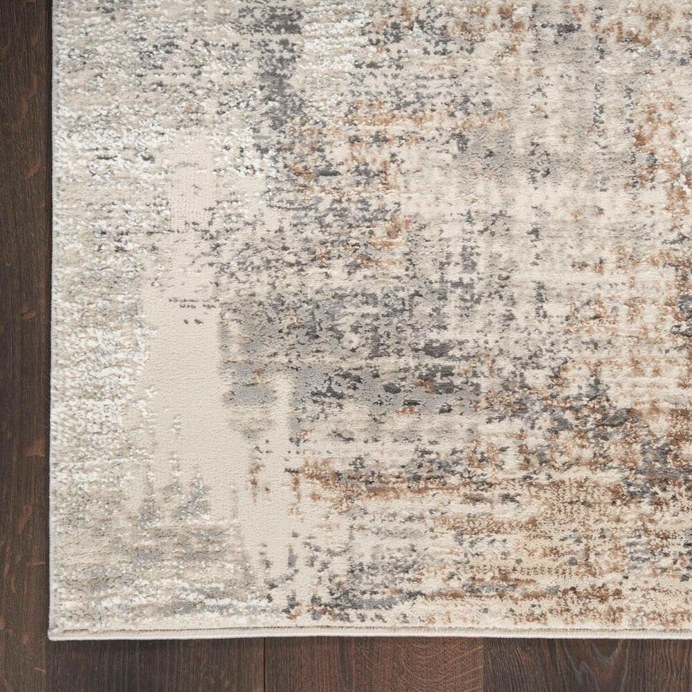 Nourison Sustainable Trends SUT04 9&#39; x 12&#39; Beige and Grey Area Rug, , large