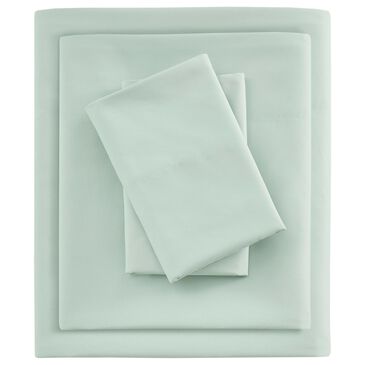 Hampton Park Smart Cool Microfiber 4-Piece King Sheet Set in Aqua, , large