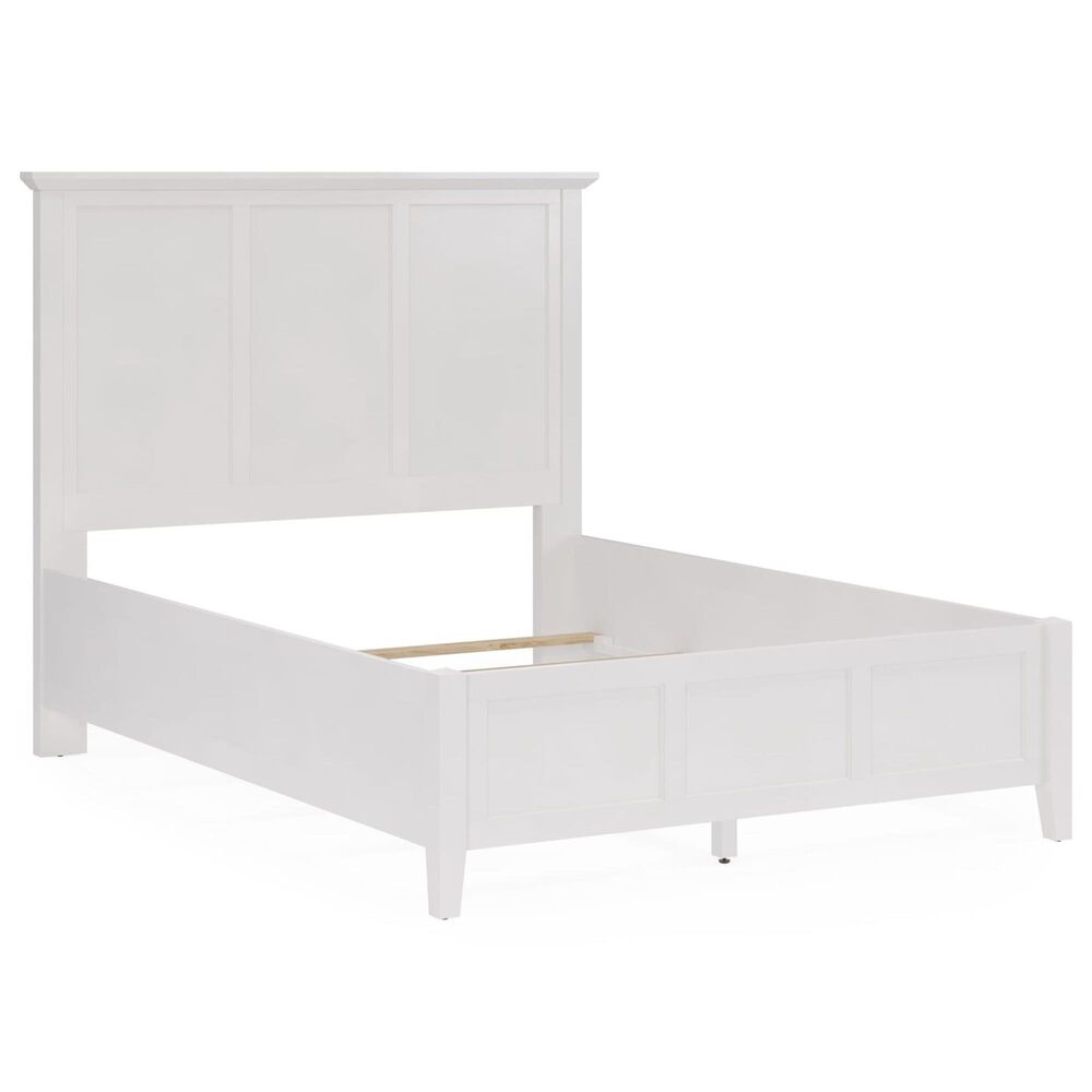 Urban Home Grace Queen Panel Bed in Snowfall White, , large
