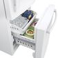 GE Appliances 20.9 Cu. Ft. Bottom Freezer Refrigerator in White, , large