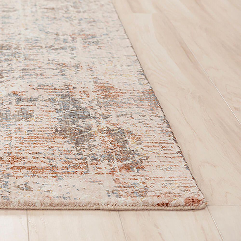 RIZZY Logan LOG733 5&#39;2&quot; x 7&#39;9&quot; Blue Area Rug, , large