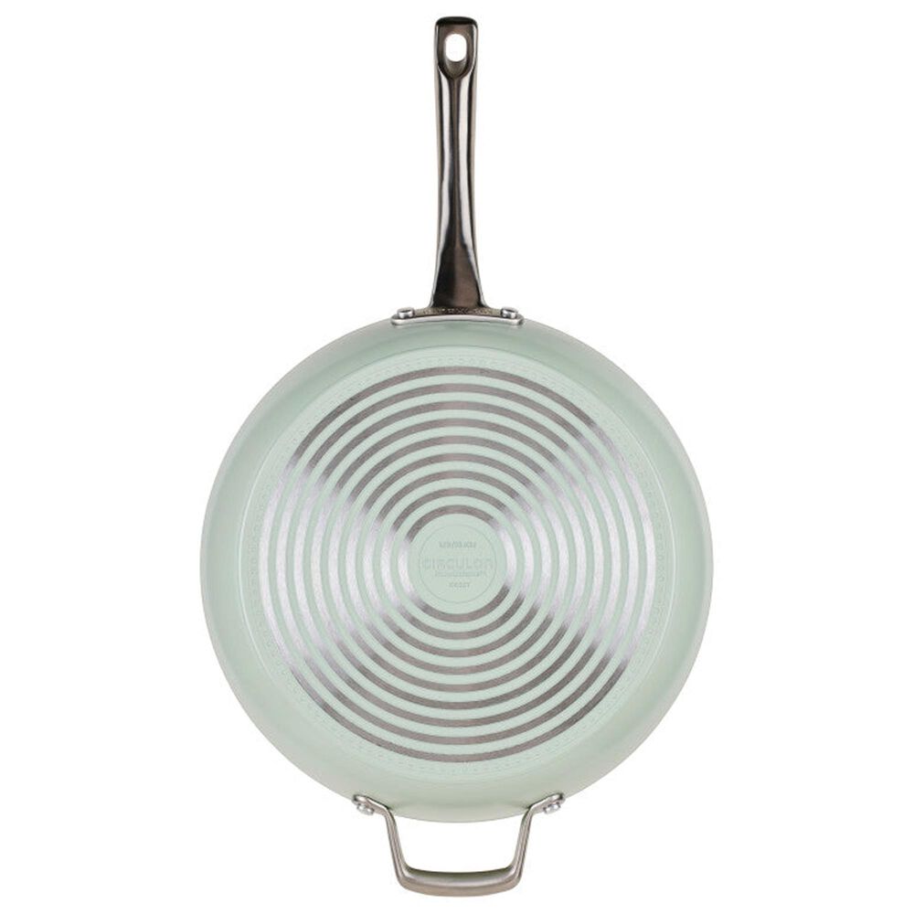 Circulon 12" Ceramic Nonstick Frying Pan with Lid in Sage, , large