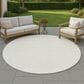 Dalyn Rug Company Soft Essentials Ivory 8" Round Area Rug, , large