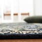 Safavieh Micro-Loop 5" x 8" Black and Green Area Rug, , large