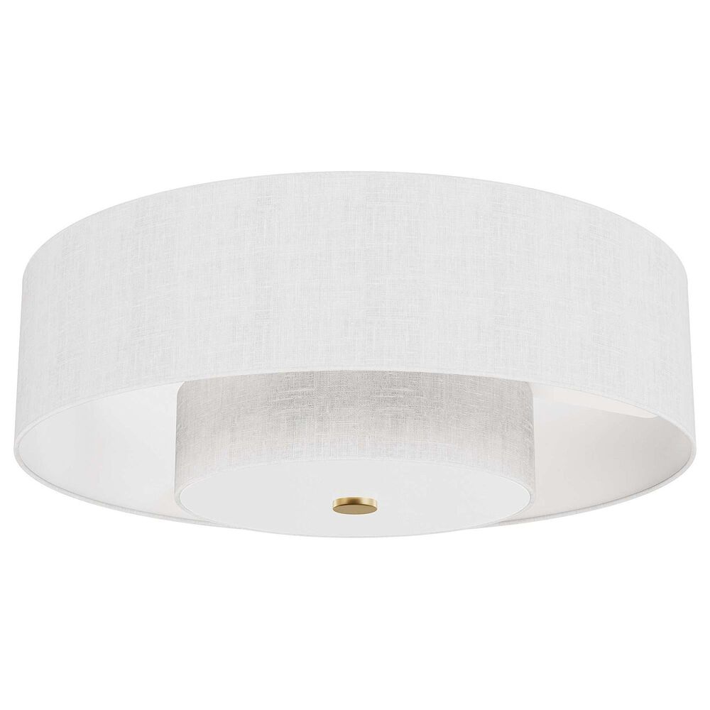 Hunter Brookside Jasmine Roth 30&quot; Fandelier with LED Light in Luxe Gold, , large