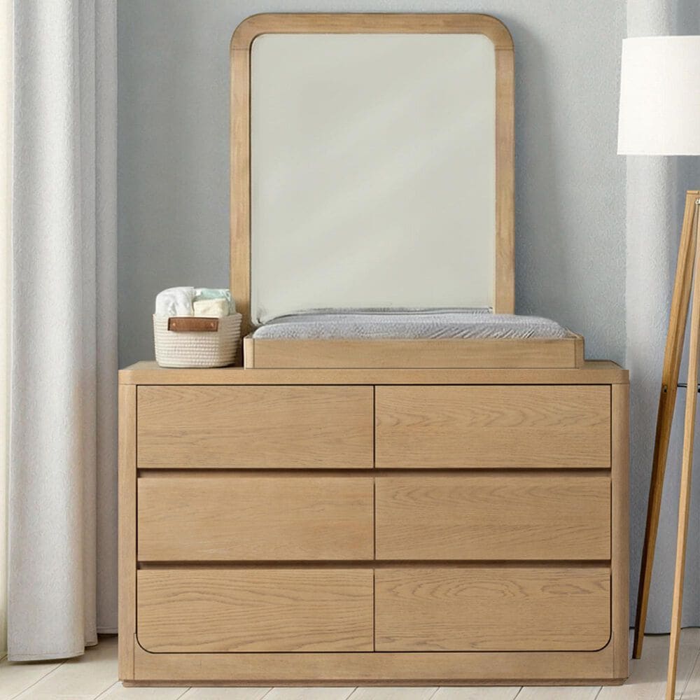 Eastern Shore Modena Dresser Mirror in Natural, , large