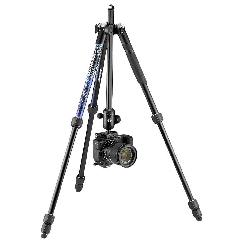 Manfrotto Element MII Aluminum Tripod in Black and Blue, , large