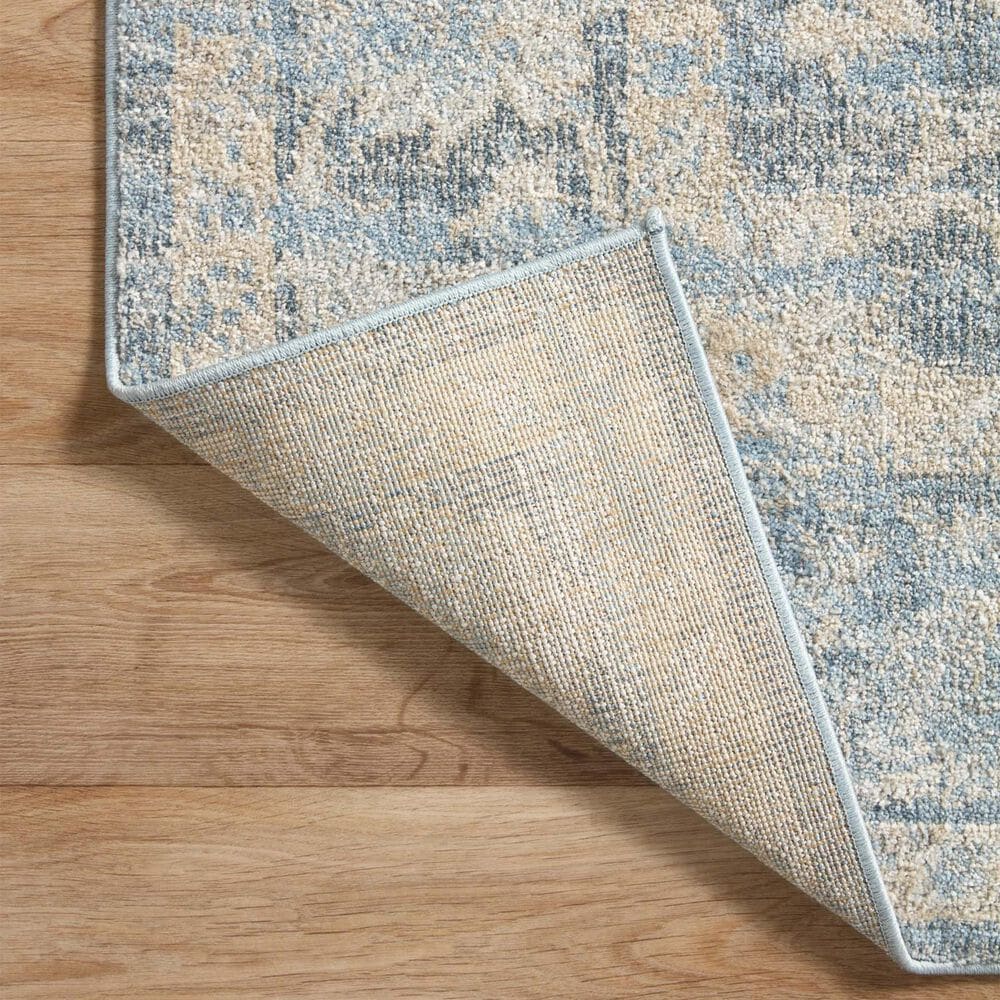 Loloi II Odette 4&#39; x 6&#39; Sky and Beige Area Rug, , large