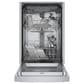 Bosch 300 Series 18" Built-In Recessed Handle Dishwasher in Stainless Steel, , large