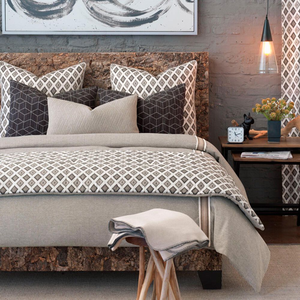 Eastern Accents Bale 11-Piece King Duvet Set in Tan, , large