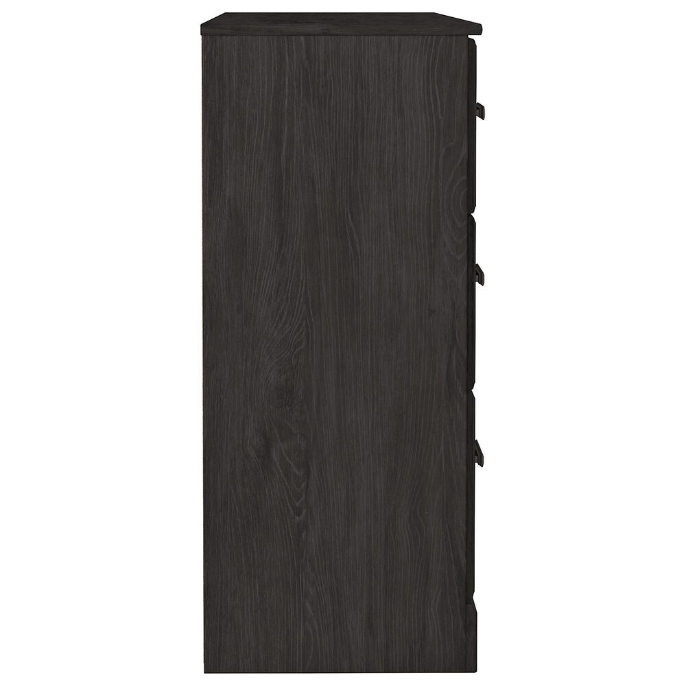 Ashley Belachime 6 Drawer Dresser and Mirror in Dark Charcoal, , large