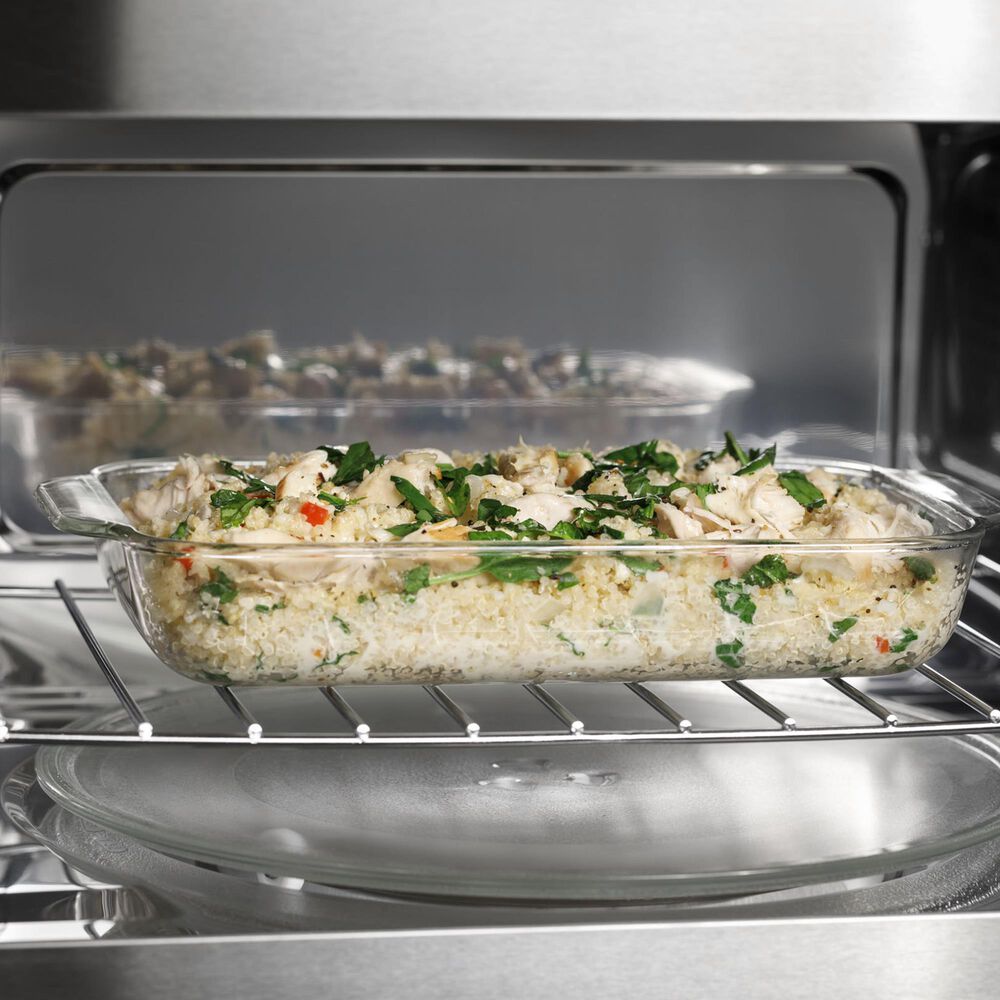 GE Profile 1.7 Cu. Ft. Convection Over-the-Range Microwave Oven in Stainless Steel, , large