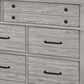 Legacy Classic Belhaven 8-Drawer Dresser and Mirror in Weathered Plank, , large