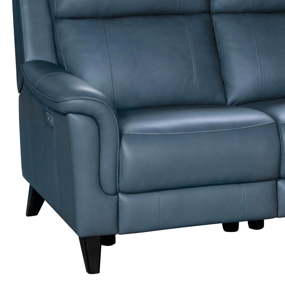 Barcalounger Kester Power Loveseat in Masen Bluegray, , large