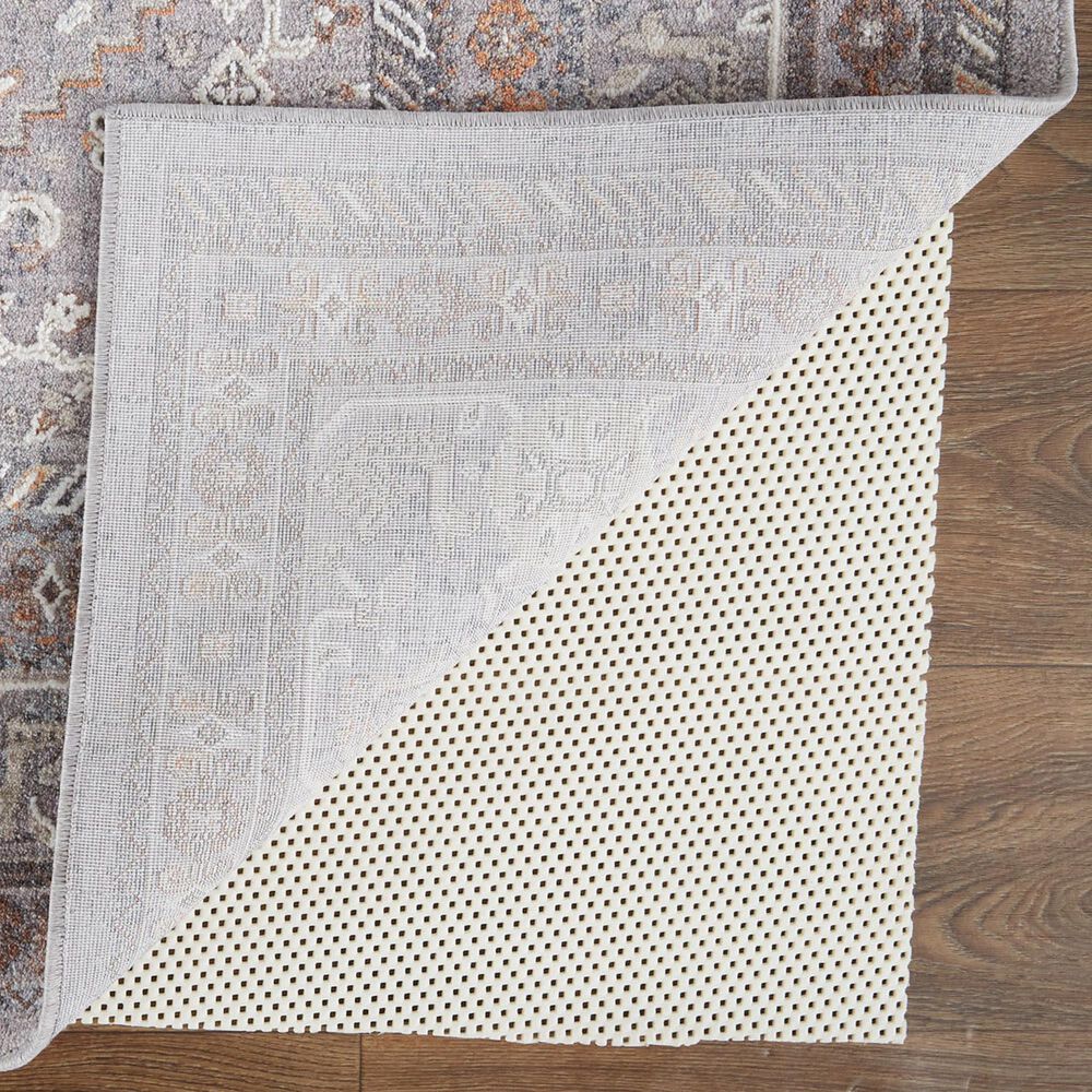 Feizy Francisco Oriental 4&#39; x 6&#39; Gray and Rust Area Rug, , large