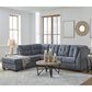Ashley Marelton 2-Piece Left Facing Sectional with Chaise in Denim, , large