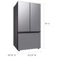 Samsung Bespoke Bespoke 30.1 Cu. Ft. 3-Door French Door Refrigerator - Stainless Steel Panels Included, , large