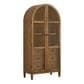 Mayberry Hill Portico 3-Drawer Display Cabinet  in Brown Oak, , large