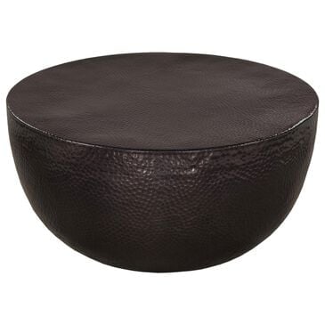 Shannon Hills Brixen Round Coffee Table in Ebony Silver, , large