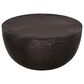 Shannon Hills Brixen Round Coffee Table in Ebony Silver, , large