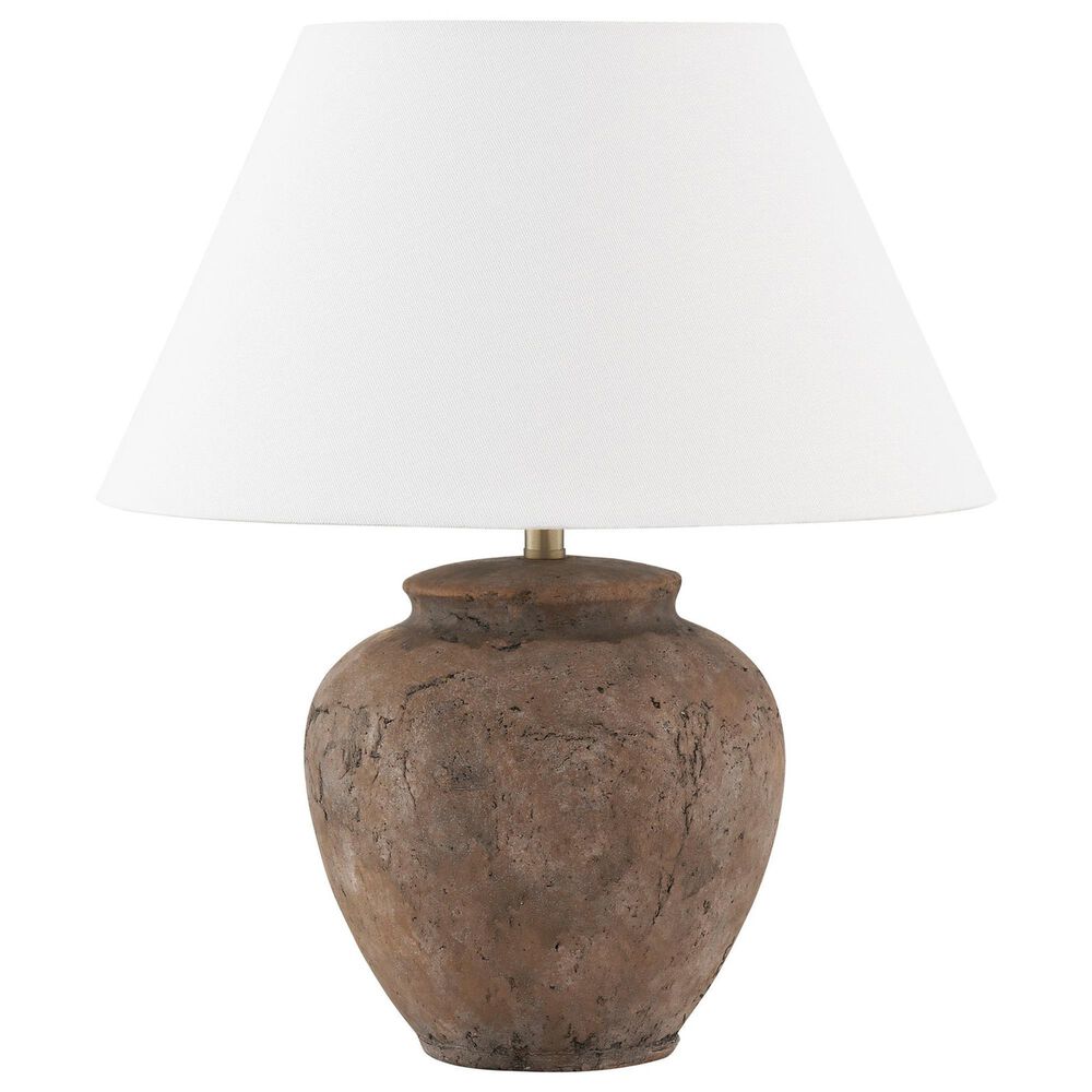 Southern Lighting Rhodes Table Lamp in Distressed Brown, , large