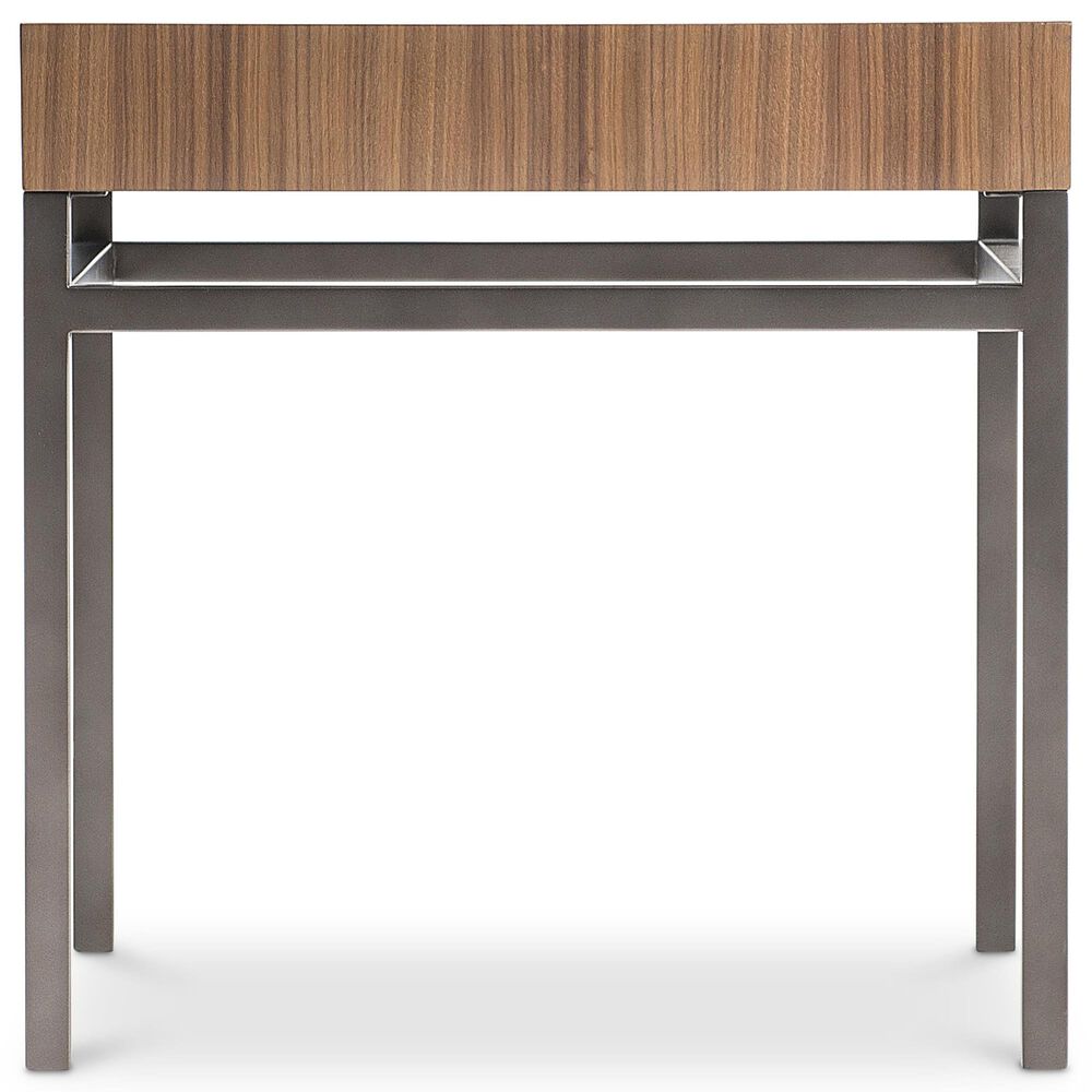 Bernhardt Collins Side Table in Nocino and Black Oxide, , large