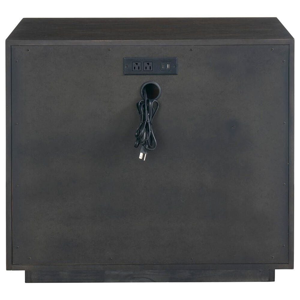 Furniture Worldwide Modern 5 Piece Queen Panel Bedroom Set in Sable with USB Ports, , large