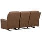Ashley Mackmenville Manual Reclining Sofa in Caramel, , large