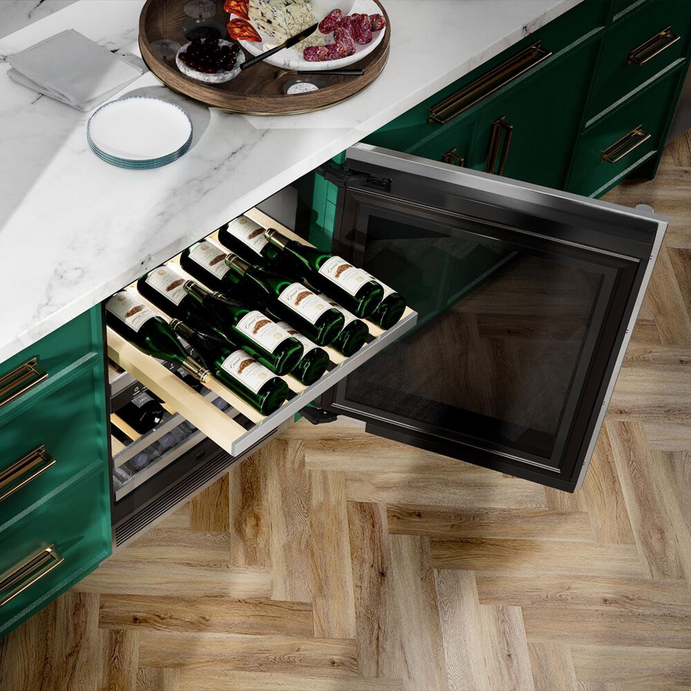 Signature Kitchen Suite 24&quot; Built-in Undercounter Wine Refrigerator - Panel Sold Separately, , large