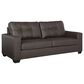 Ashley Barlin Mills Stationary Sofa and Loveseat Set in Umber, , large