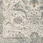 Surya Dresden White, Medium Gray, Gray, Light Slate, Denim and Mustard 2"7" x 3"11" Area Rug, , large