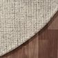 L&R Resources Criss Cross Ivory and Greige 6" Round Area Rug, , large