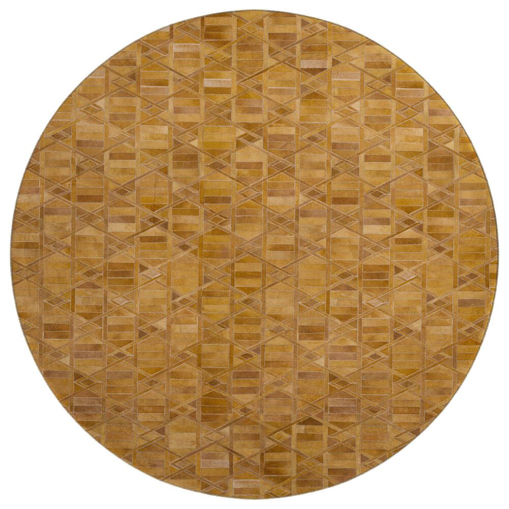 Dalyn Rug Company Bozeman BM4 Rust 8" Round Area Rug, , large