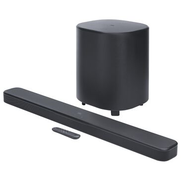 JBL Bar 500MK2 5.1 Channel Soundbar with 10" Wireless Subwoofer in Black, , large
