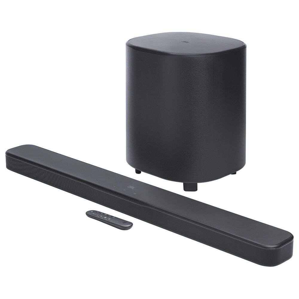 JBL Bar 500MK2 5.1 Channel Soundbar with 10" Wireless Subwoofer in Black, , large