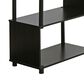 HOMLUX Flexi 4-Tier Rack Bookshelf in Espresso, , large