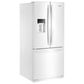 Whirlpool 20 Cu. Ft. French Door Refrigerator with FreshFlow Air Filter in White, , large