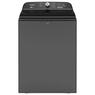 Whirlpool 5.3 Cu. Ft. Top Load Washer with Agitator in Volcano Black, , large