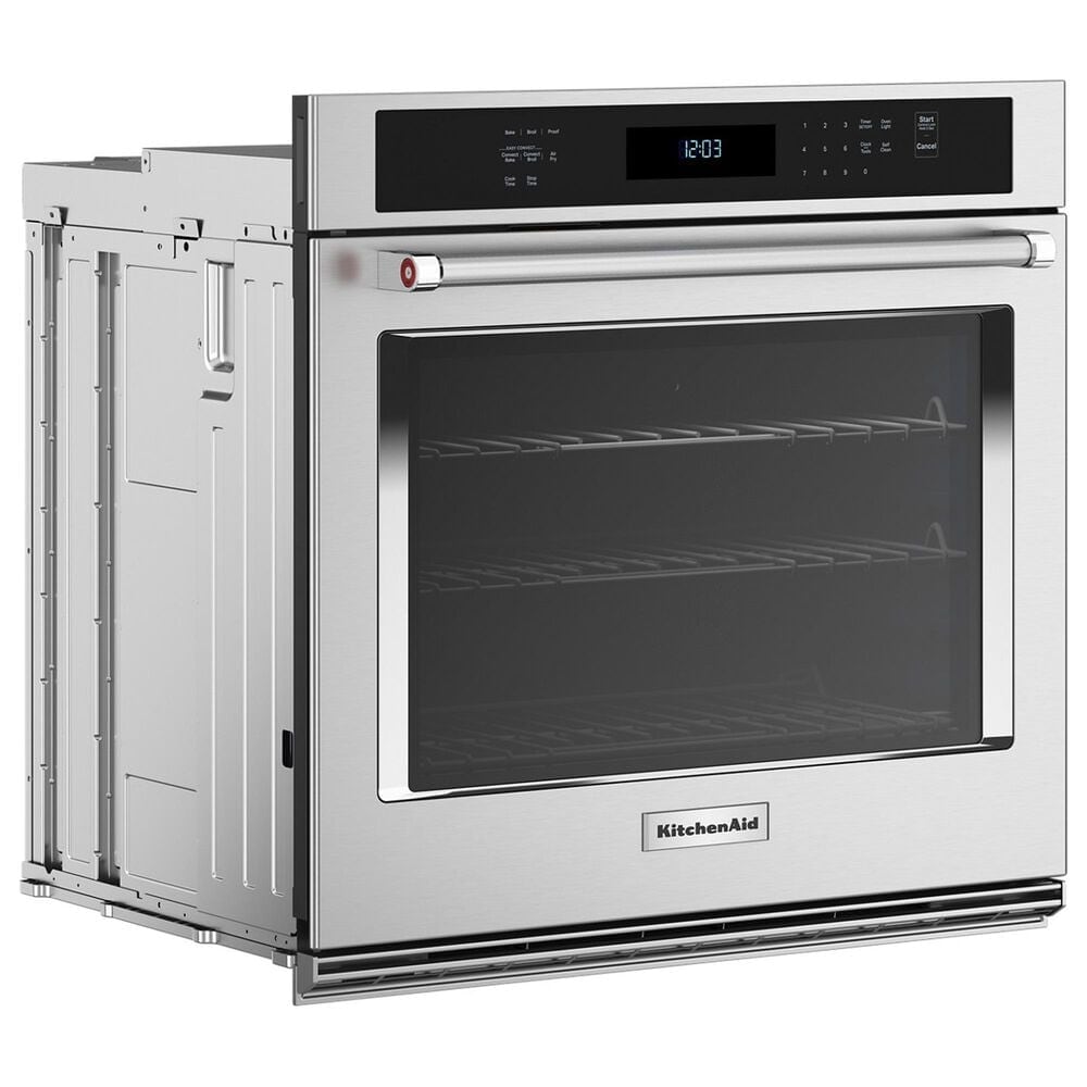 KitchenAid 27&quot; Single Wall Oven with Air Fry Mode in Stainless Steel, , large